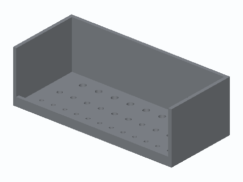 Hang-Down M3-M5 Cap Screw Rack