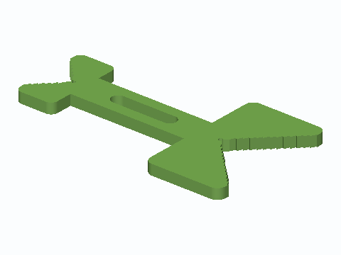 Toilet Tank And Fill-Valve Nut V-Wrench
