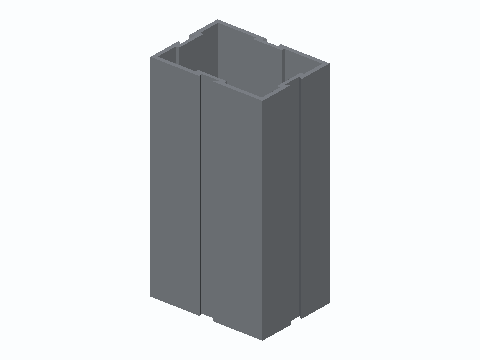 Dovetail Drawer Cell Housing