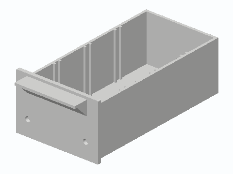 Detent-Stop Parts Drawer