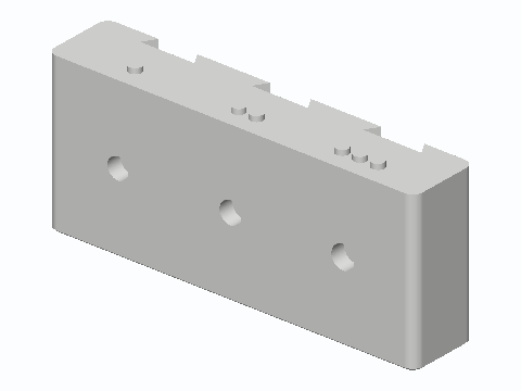 Dovetail And Peg Fit-Test Coupon