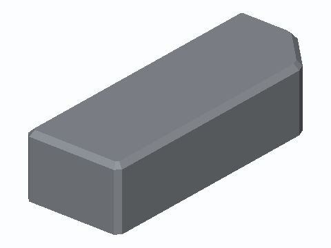 Pinned Cleat Rail End Stop