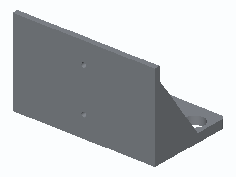Hanging Graduated Tool Shelf