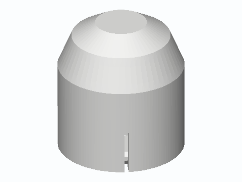 Snap-On Toilet Bolt Cap And Washer