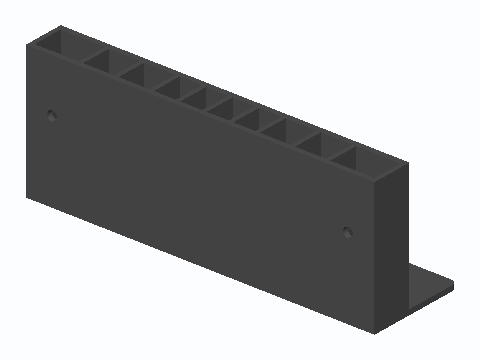 DIP And SOIC IC Tube Lane Rack