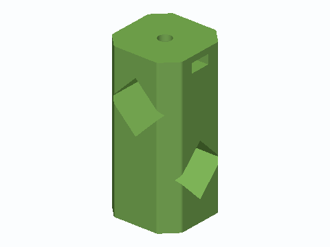 Twin-Level Trellis Rod Cross Lock