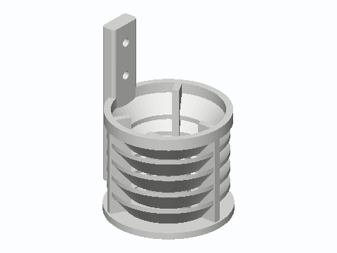 Louvered Outdoor Sensor Radiation Shield