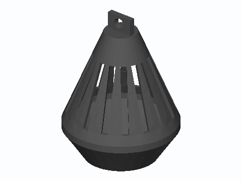 Tapered Downspout Leaf Strainer Dome