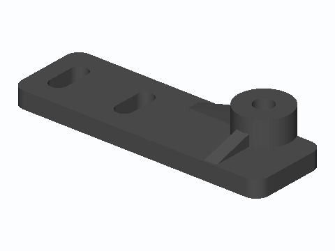 Desk Drawer 624 Roller Replacement Bracket