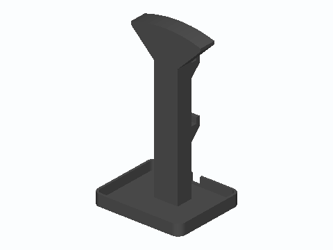 Headphone Stand With Earbud Tray