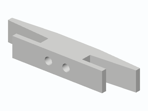 Twin-Horn Blind Cord Safety Cleat