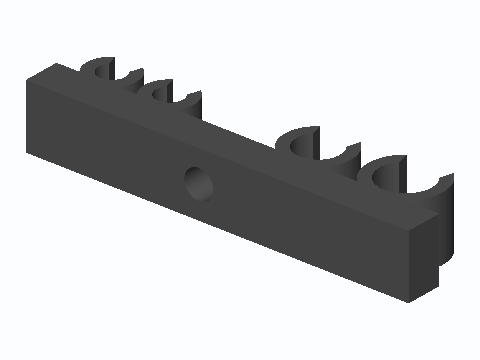 Brake And Fuel Line Snap Clamp