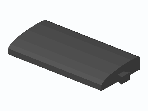Dovetail-Linked Keyboard Wrist Rest Segment