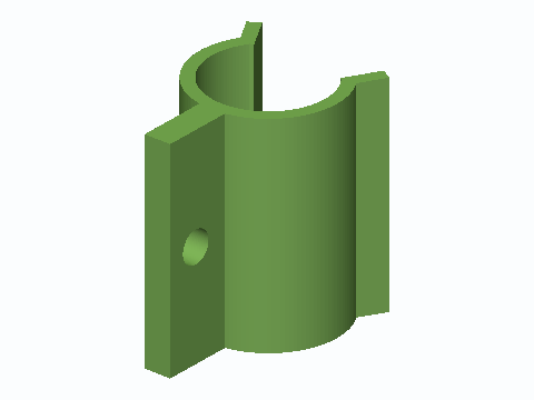 1/2 in PVC Row Cover Hoop Snap Clip
