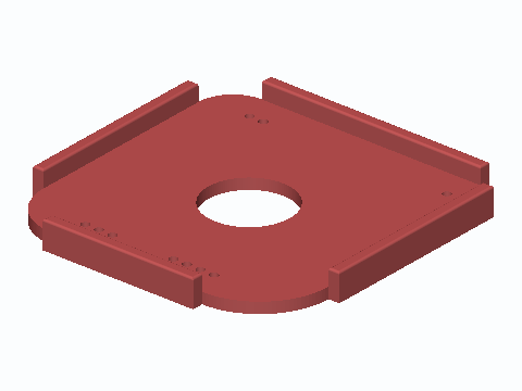 Four-Radius Corner Rounding Template