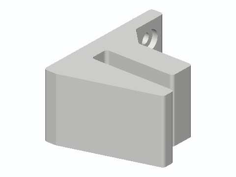 Glass Shelf Wall Clamp Bracket