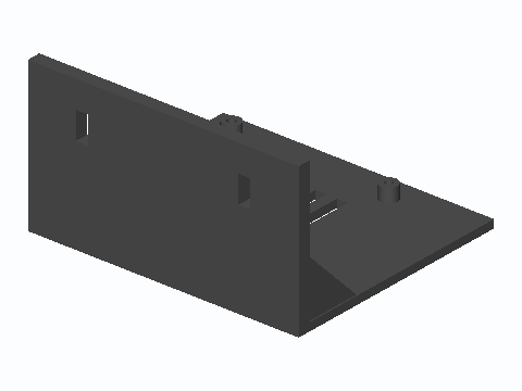 Pi 4 Upright Desk Stand