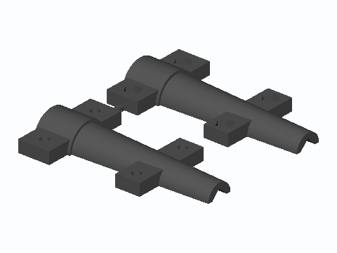 Hair Dryer Cord V-Clamp Strain Relief Boot