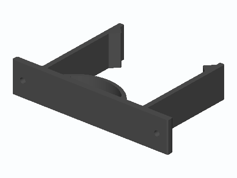 Downspout Elbow Snap-In Wind Clip