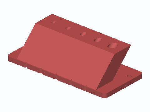 45 Degree Five-Size Angled Drill Guide