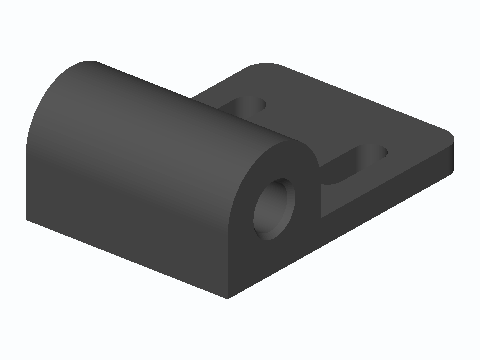 Trash Cart Lid Steel-Pin Hinge Knuckle
