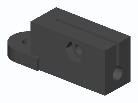 Bike Fender Stay Eyelet Pinch Clamp